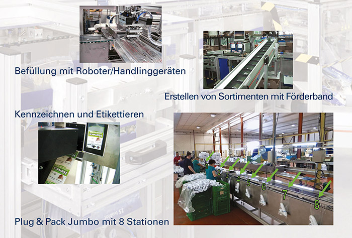 Plug & Pack Optionen